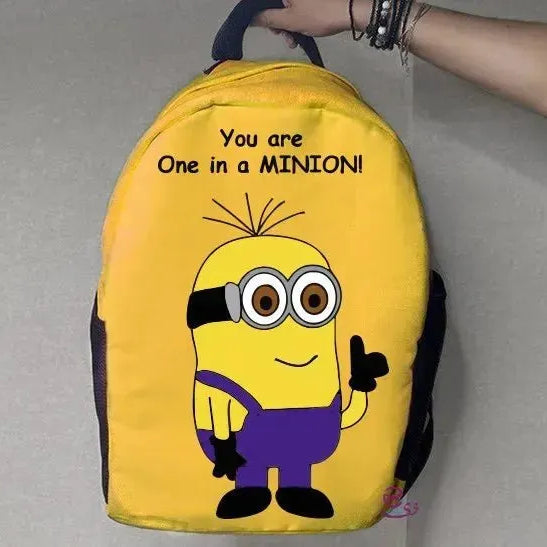 Backpack -Minions - WE PRINT