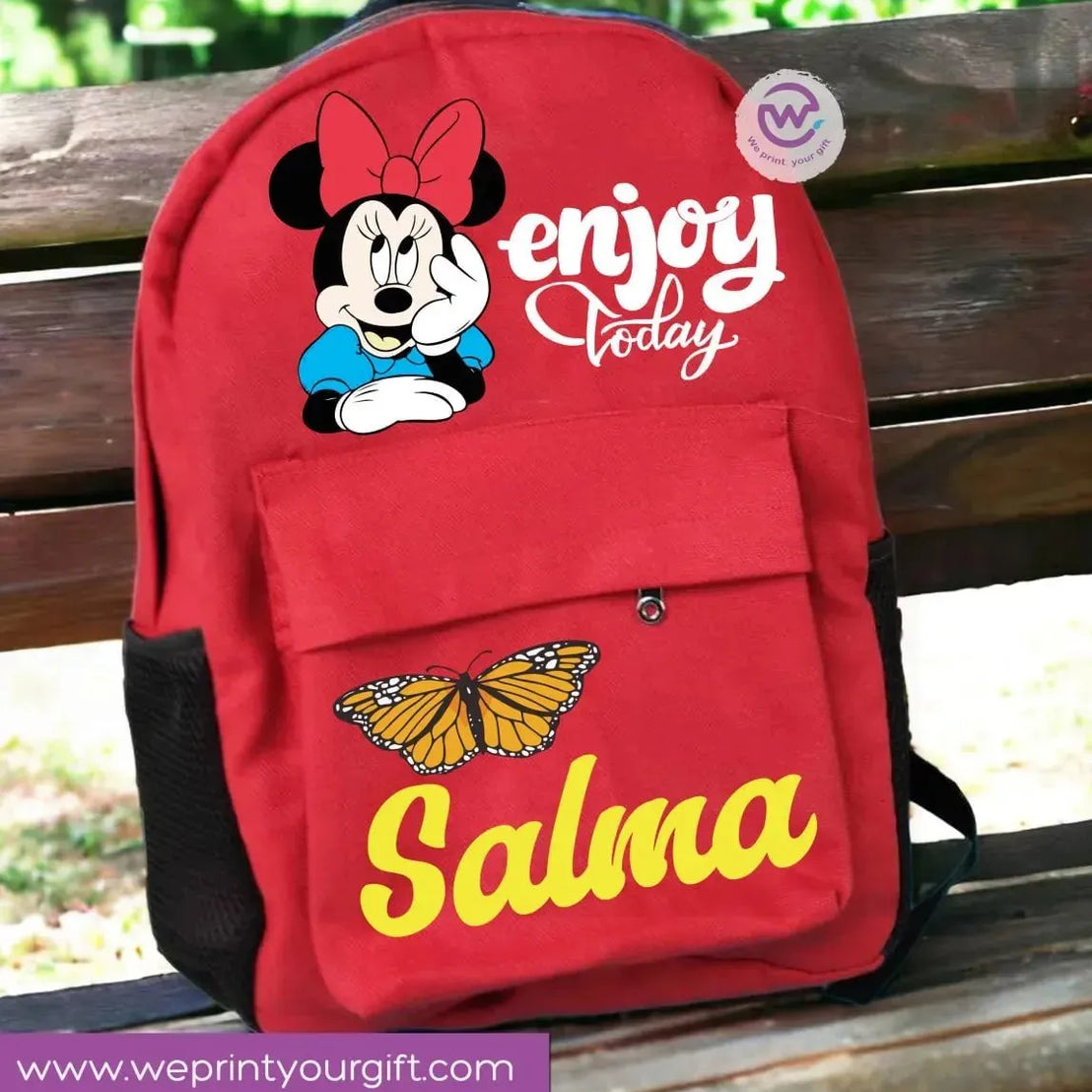 Backpack- Minni Mouse - WE PRINT