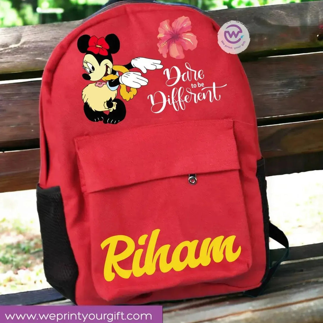 Backpack- Minni Mouse - WE PRINT