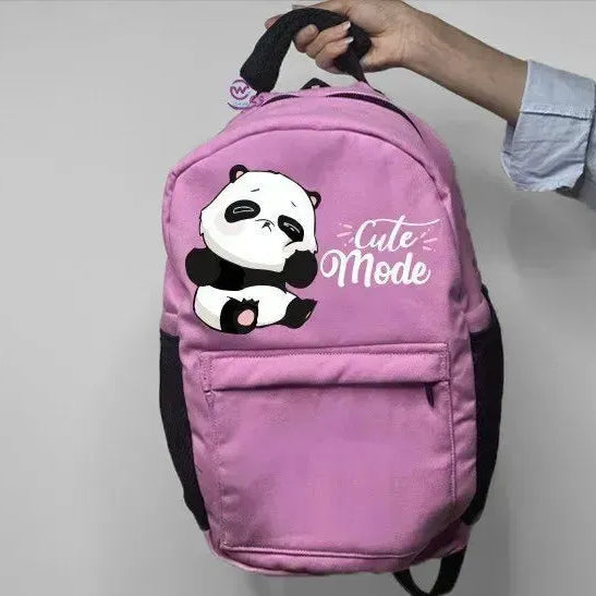 Backpack -panda - WE PRINT