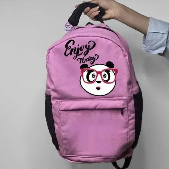 Backpack -panda - WE PRINT