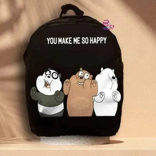 Backpack - We Bear Bears - WE PRINT