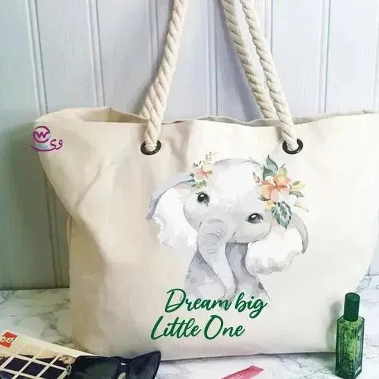 Beach -Bag- Elephant - WE PRINT