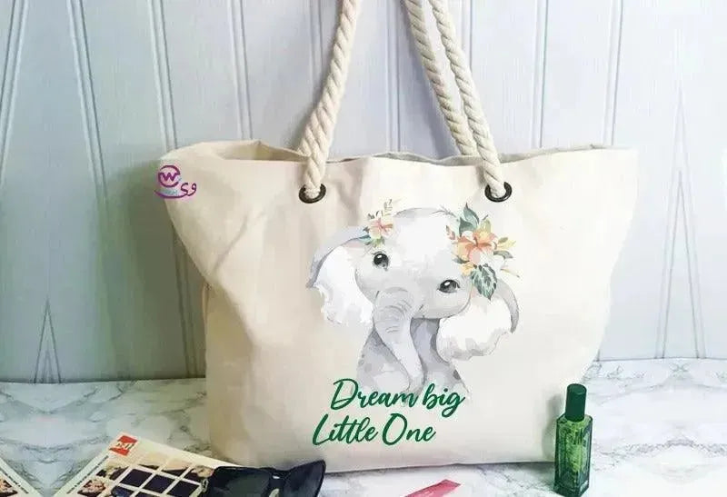 Beach -Bag- Elephant - WE PRINT