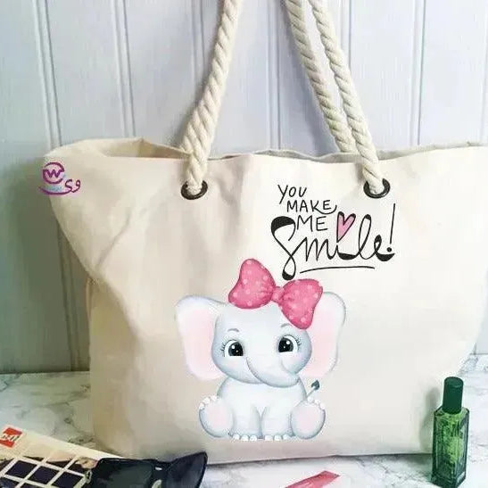 Beach -Bag- Elephant - WE PRINT