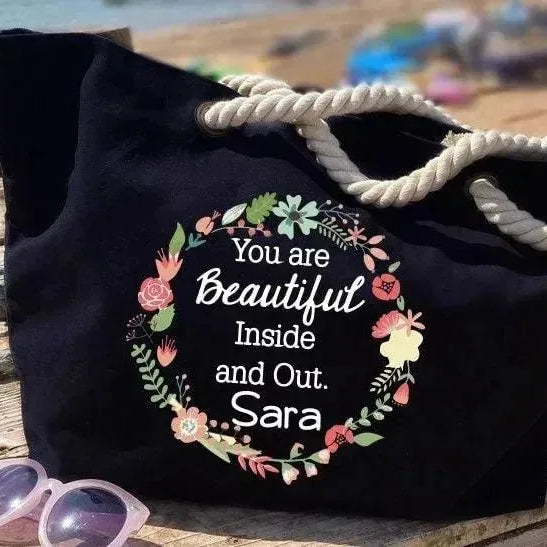 Beach -Bag-Motivation-Names - WE PRINT