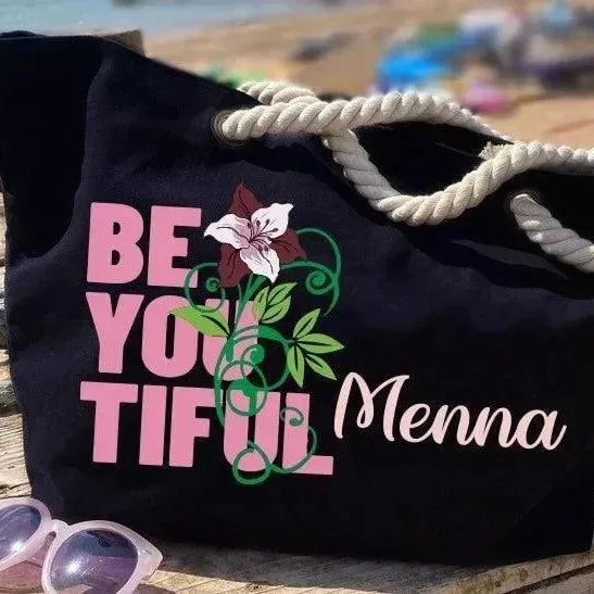 Beach -Bag-Motivation-Names - WE PRINT