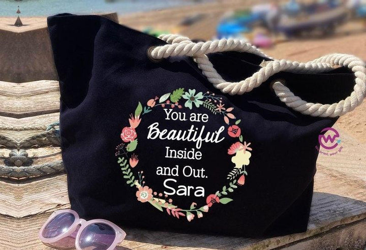 Beach -Bag-Motivation-Names - weprint.yourgift