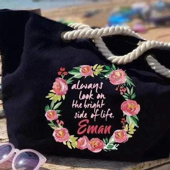 Beach -Bag-Motivation-Names - WE PRINT