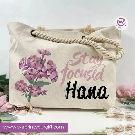 Beach-Bag -Motivation quotes - WE PRINT