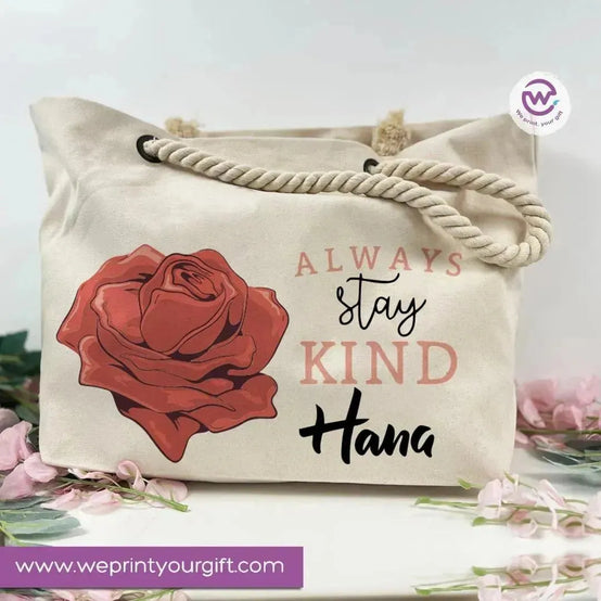 Beach-Bag -Motivation quotes - WE PRINT