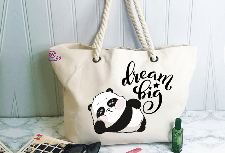 Beach -Bag- Panda - weprint.yourgift