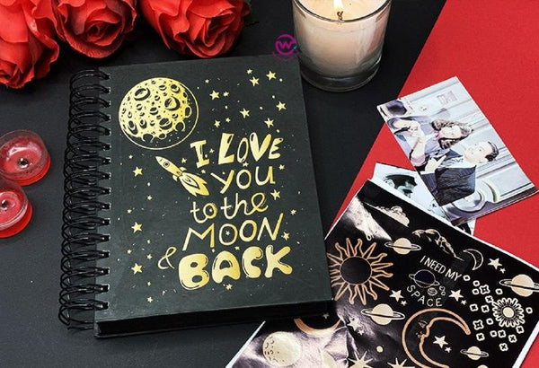 Black Notebook - weprint.yourgift