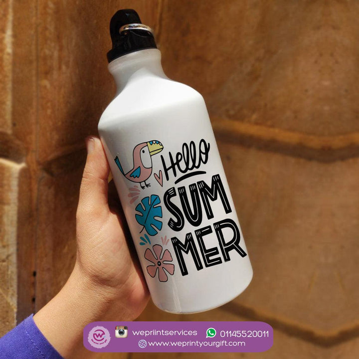 Aluminum Water Bottle - Summer - weprint.yourgift