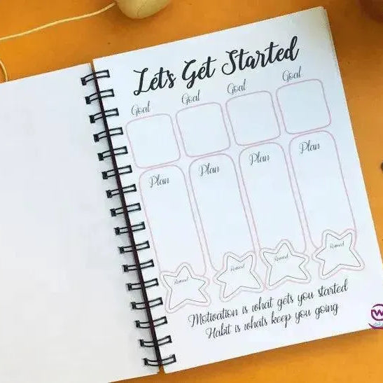 Build Good Habits - بلانر بناء العادات الجيدة - WE PRINT