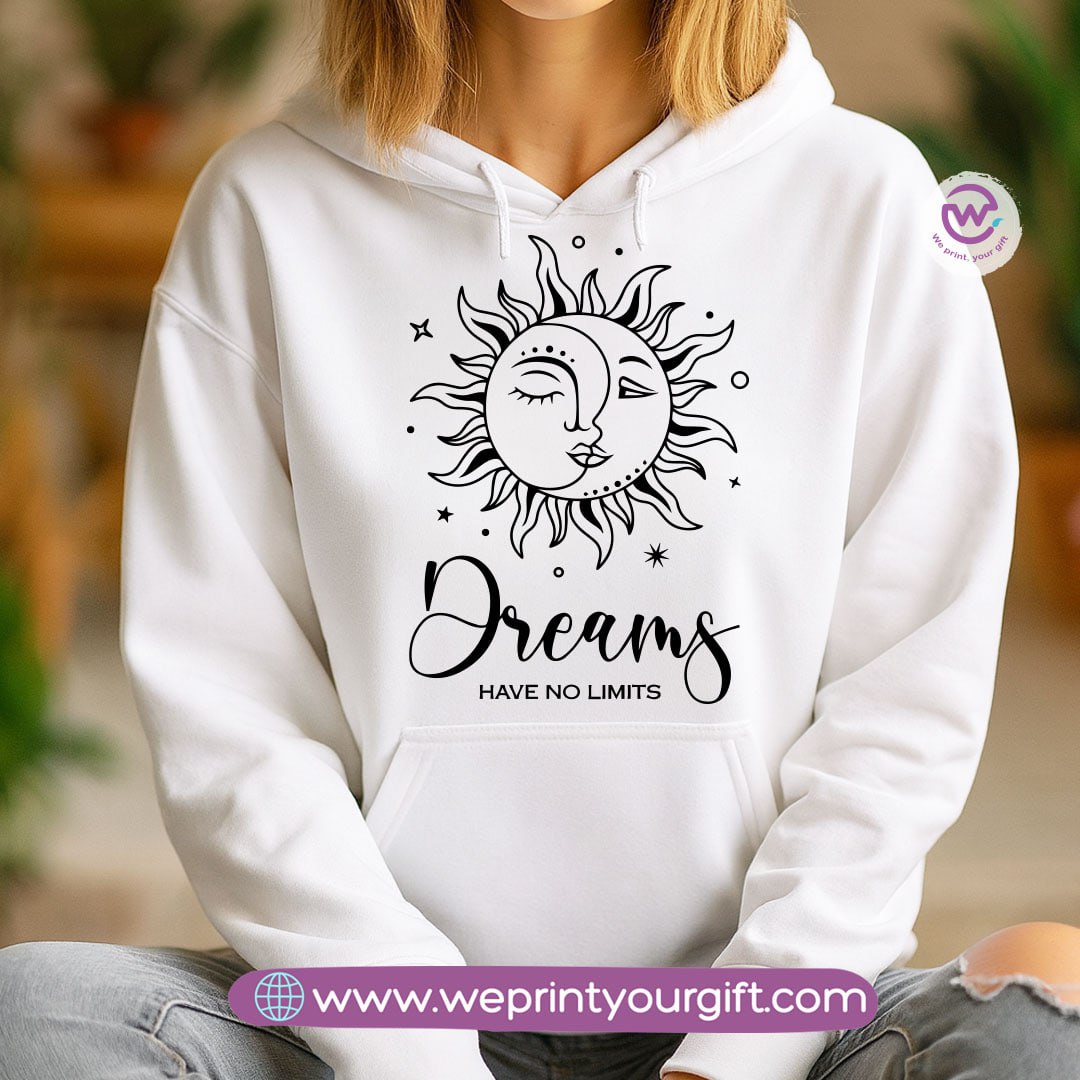 One Line Art Motivational Hoodie – Cotton Melton Unisex