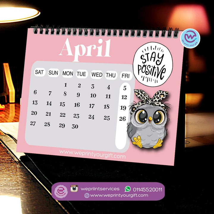 Calendar - owl - weprint.yourgift