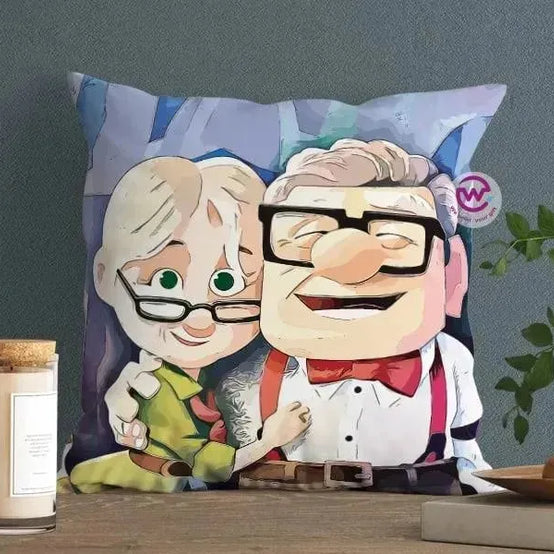 Canvas Cushion-Square Shape - Cartoon Up - WE PRINT