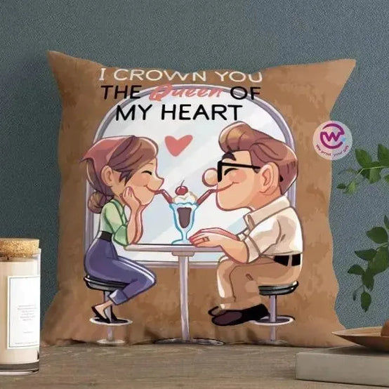 Canvas Cushion-Square Shape - Cartoon Up - WE PRINT