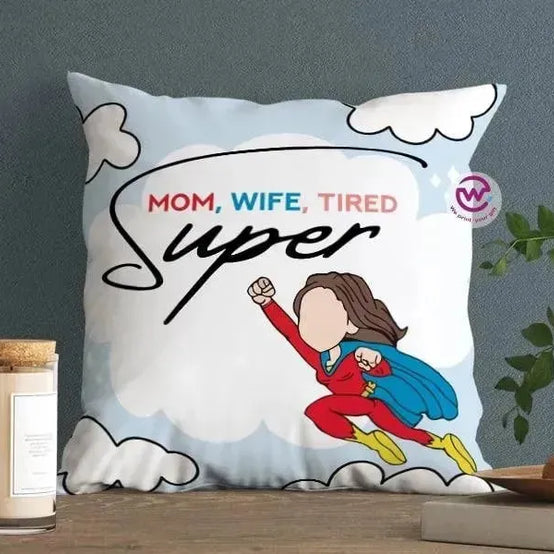 Canvas Cushion-Square Shape - Mother's Day - WE PRINT