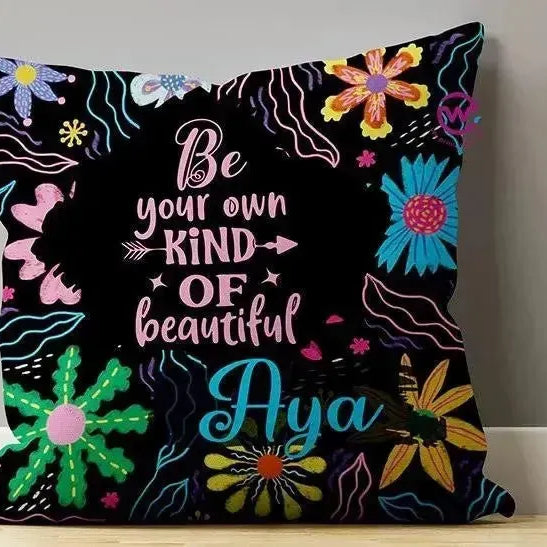 Canvas Cushion-Square Shape - Motivation - WE PRINT