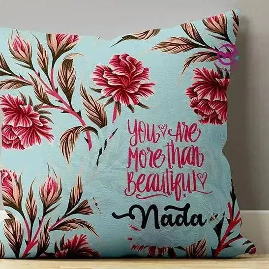 Canvas Cushion-Square Shape - Motivation - WE PRINT