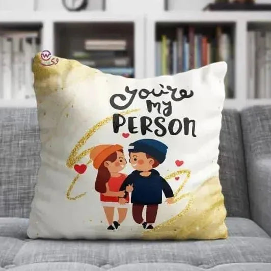 Canvas Cushion-Square Shape - Valentine's Day - WE PRINT