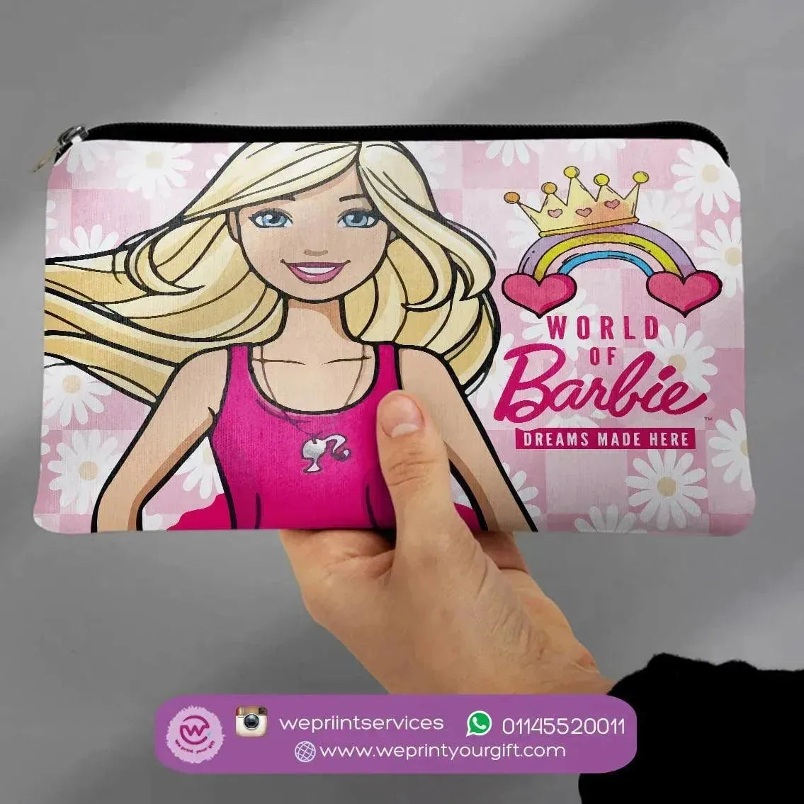 Canvas - Pencil Case - Barbie - WE PRINT