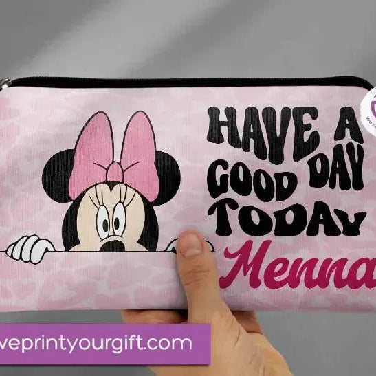 Canvas -Pencil Case -Disney-minnie mouse - WE PRINT