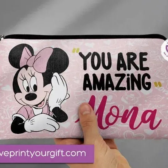 Canvas -Pencil Case -Disney-minnie mouse - WE PRINT