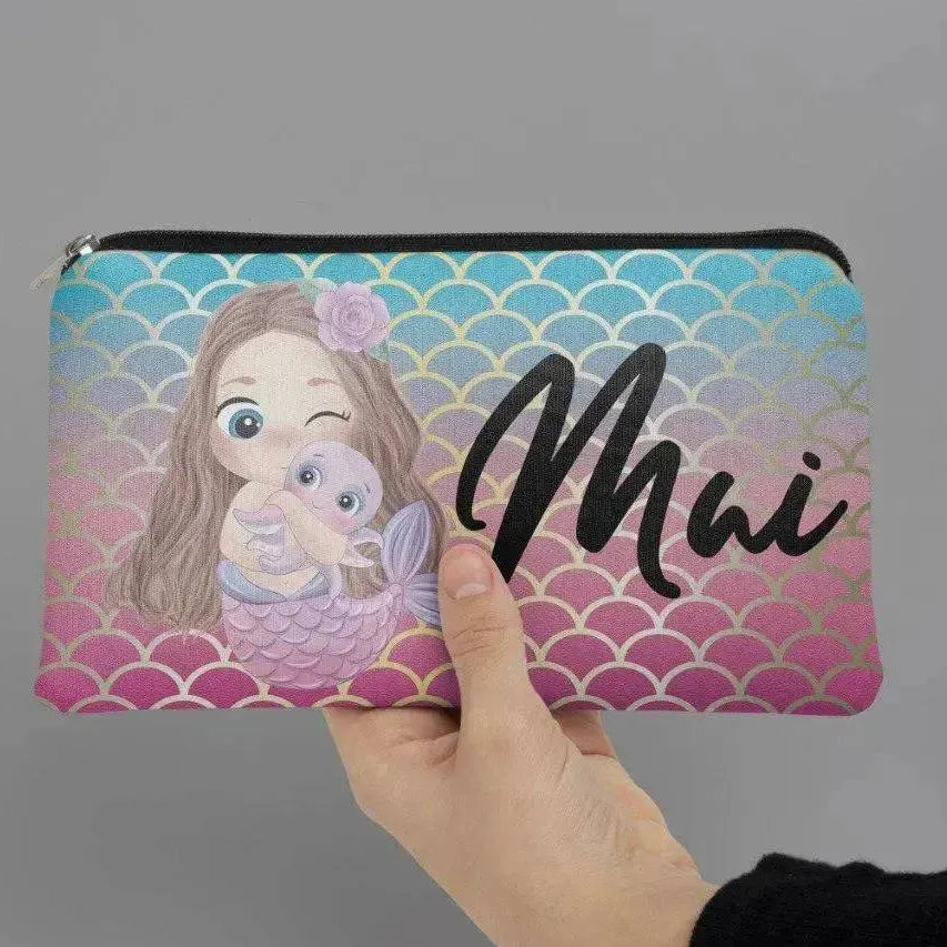 Canvas - Pencil Case - Mermaid - WE PRINT