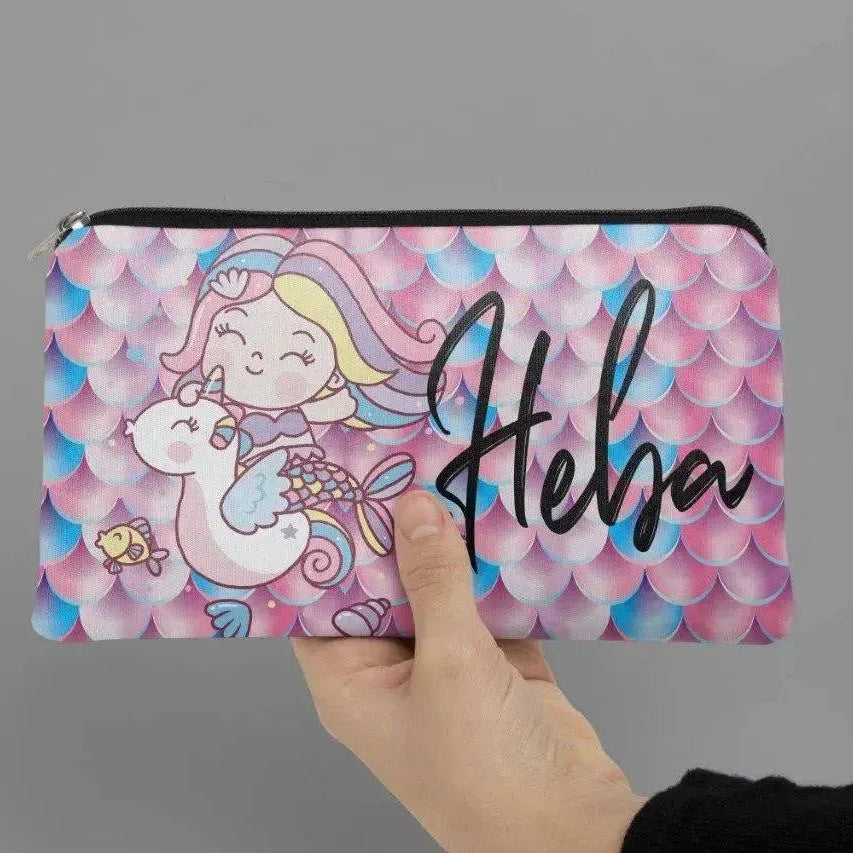 Canvas - Pencil Case - Mermaid - WE PRINT