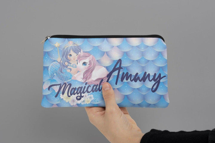 Canvas - Pencil Case - Mermaid - weprint.yourgift