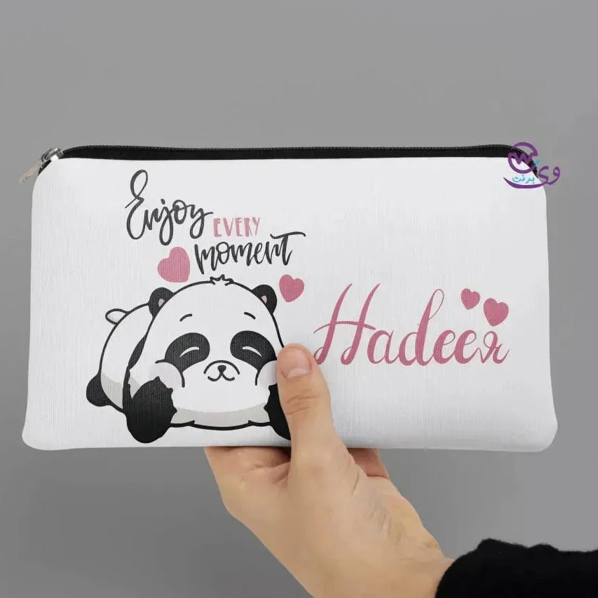 Canvas - Pencil Case - Panda - WE PRINT