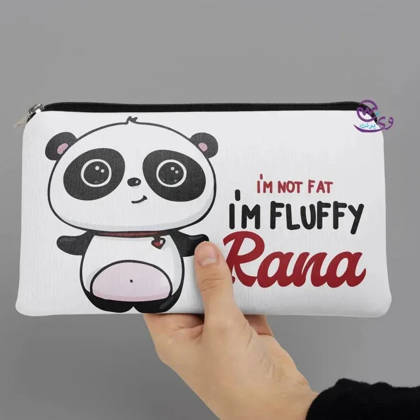 Canvas - Pencil Case - Panda - WE PRINT
