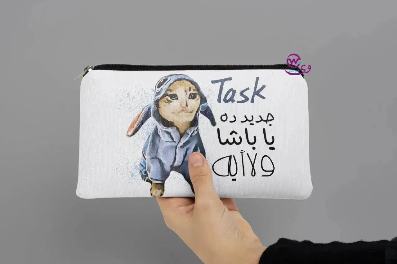 Canvas -Pencil Case-sarcasm meme -B - WE PRINT