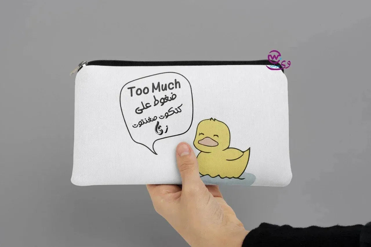 Canvas -Pencil Case-sarcasm meme -B - WE PRINT