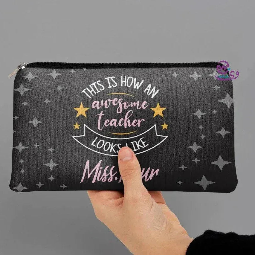 Canvas - Pencil Case - Teacher - WE PRINT