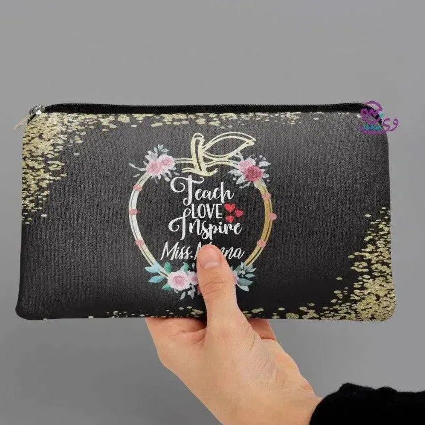 Canvas - Pencil Case - Teacher - WE PRINT