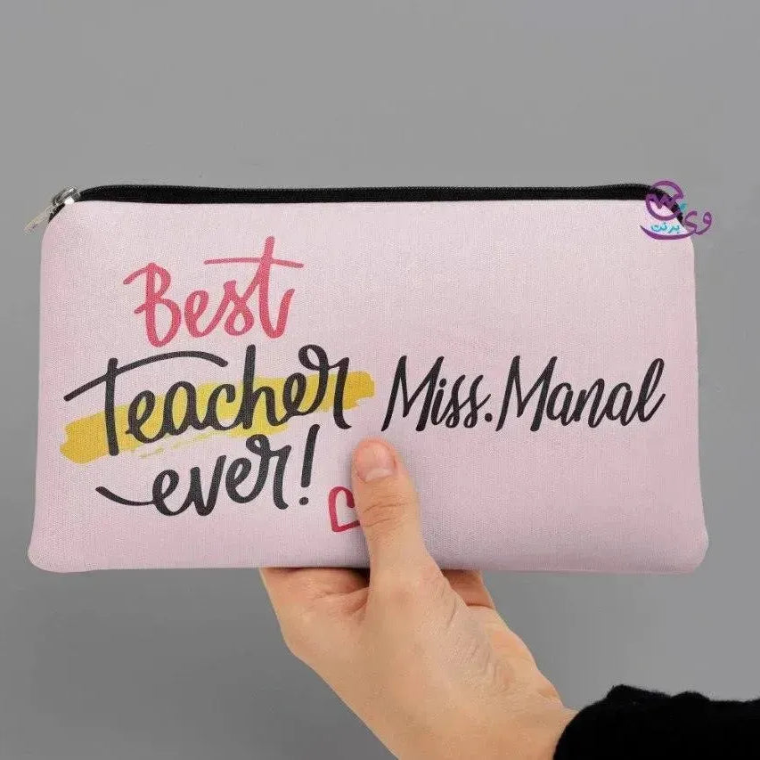 Canvas - Pencil Case - Teacher - WE PRINT