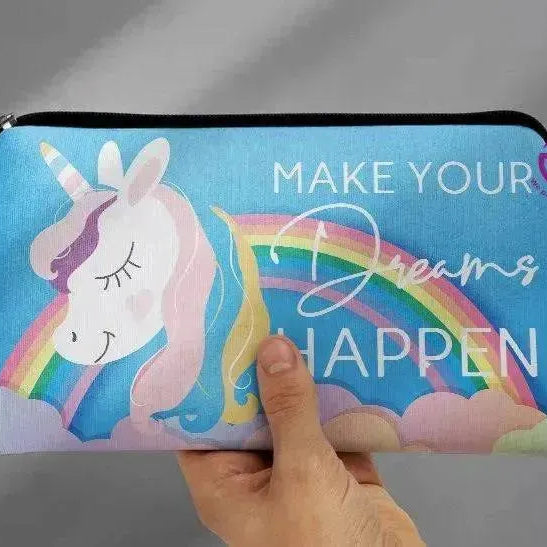 Canvas - Pencil Case - Unicorn - WE PRINT