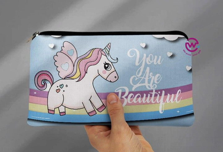 Canvas - Pencil Case - Unicorn - weprint.yourgift