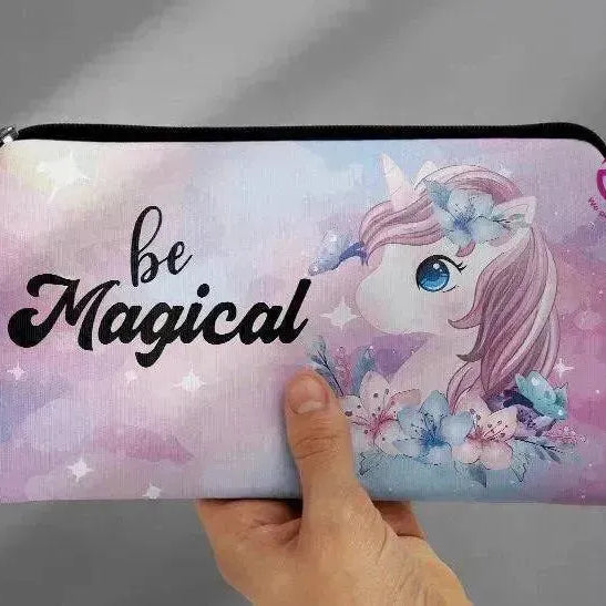 Canvas - Pencil Case - Unicorn - WE PRINT