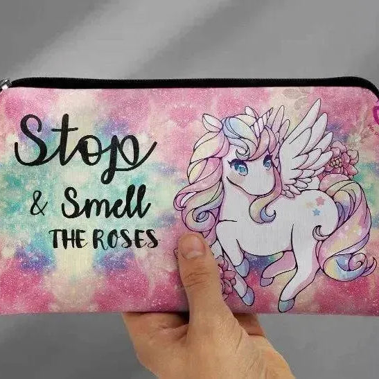 Canvas - Pencil Case - Unicorn - WE PRINT