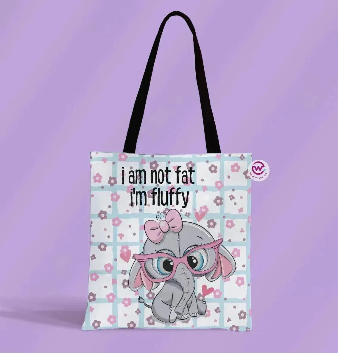 Canvas Tote Bag - Elephant - WE PRINT