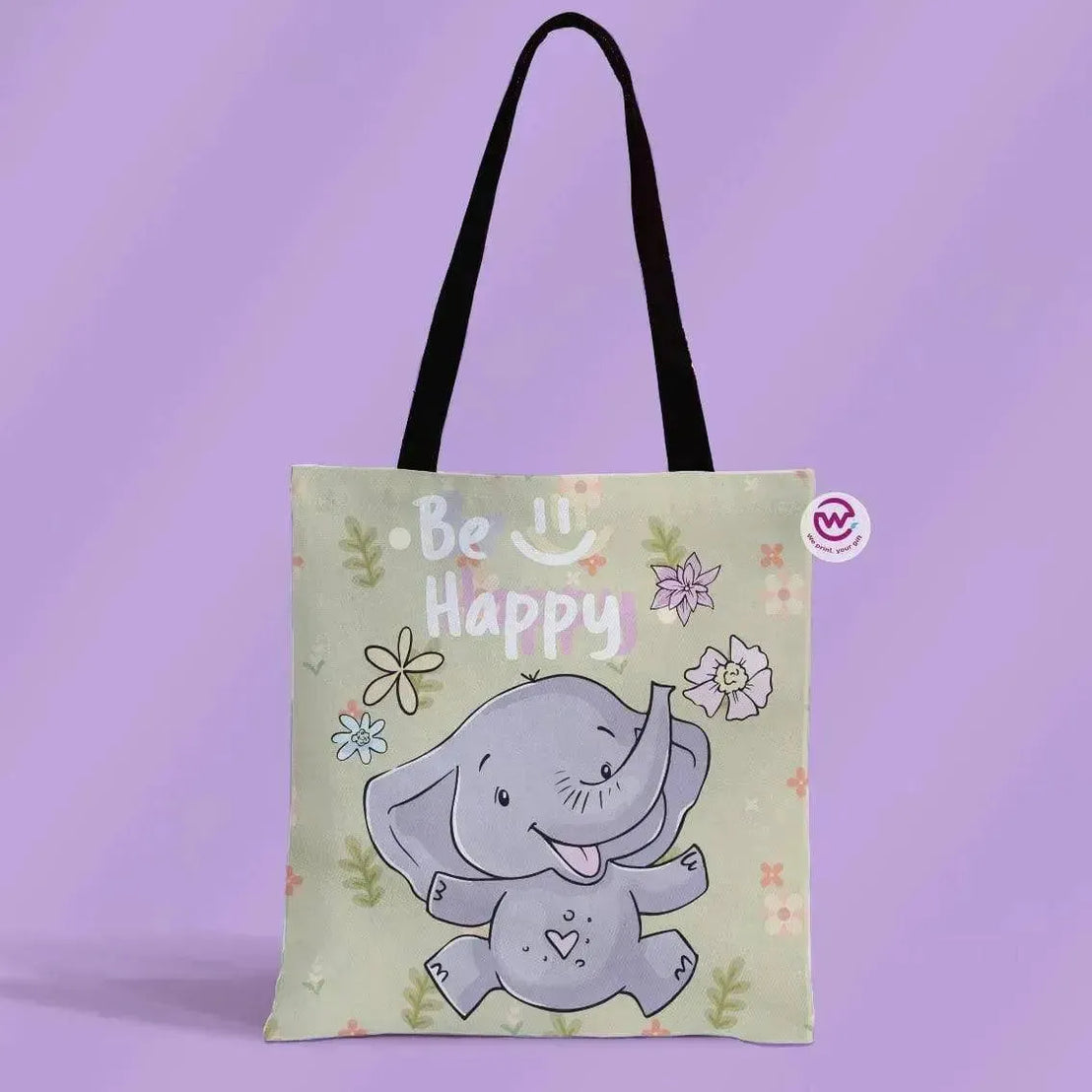 Canvas Tote Bag - Elephant - WE PRINT