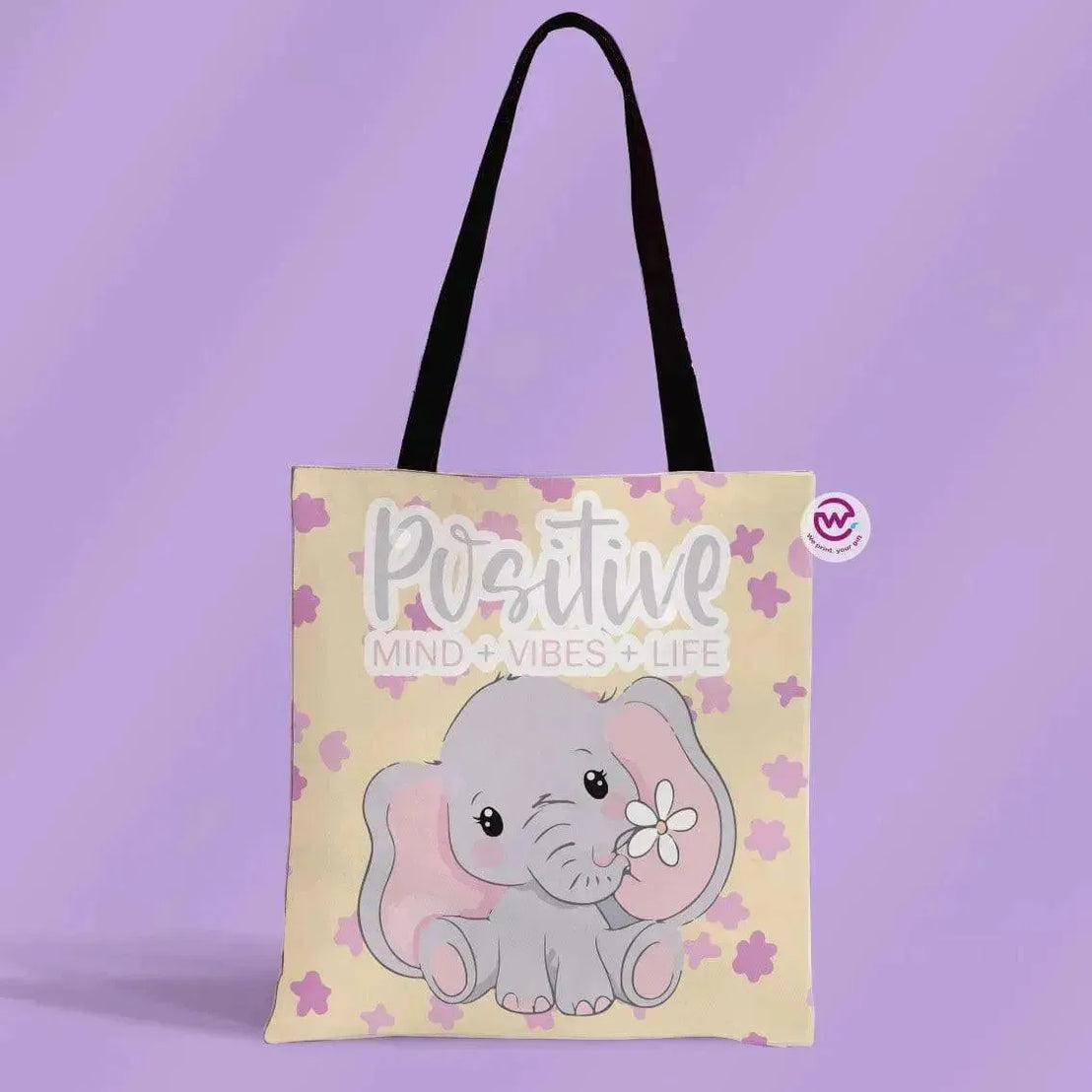 Canvas Tote Bag - Elephant - WE PRINT