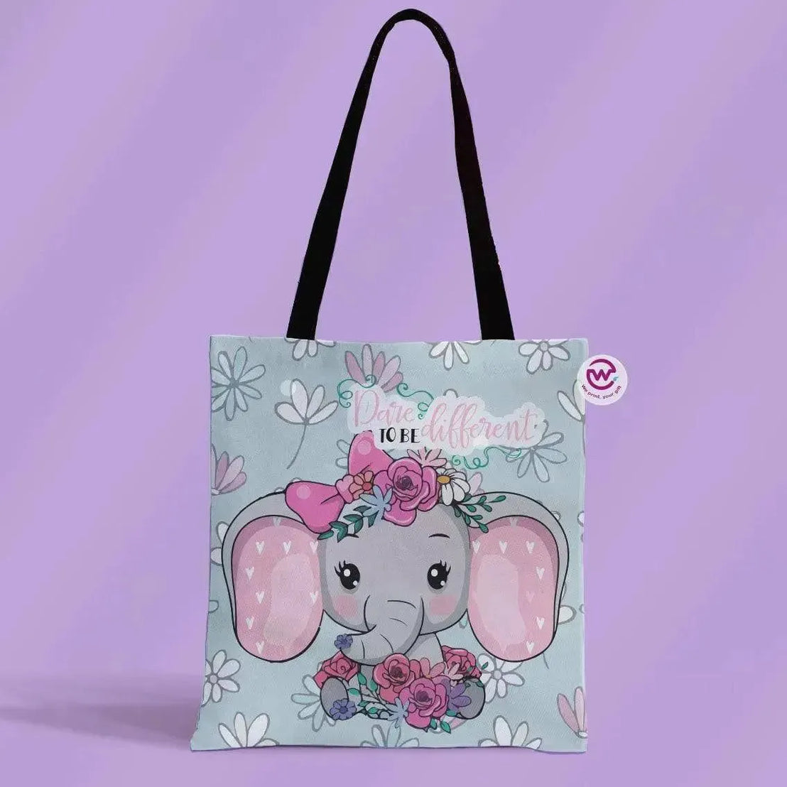 Canvas Tote Bag - Elephant - WE PRINT