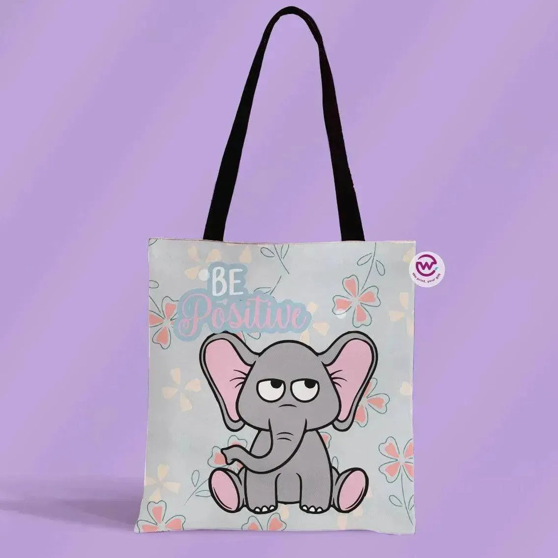 Canvas Tote Bag - Elephant - WE PRINT