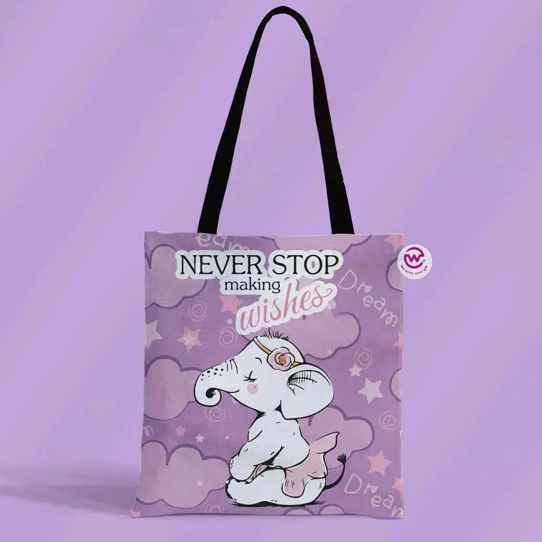 Canvas Tote Bag - Elephant - WE PRINT